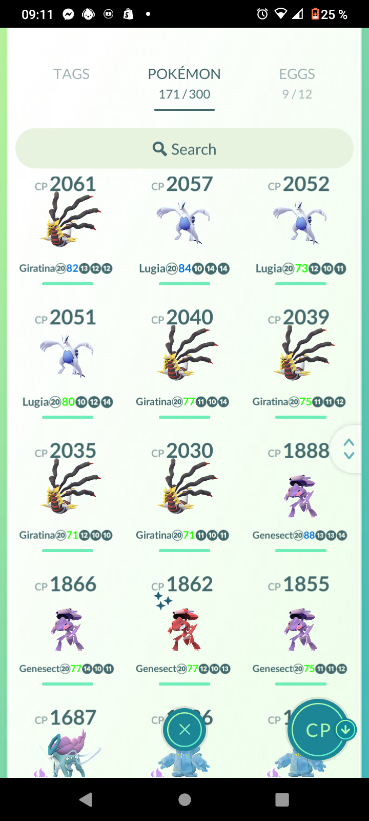 Account Lvl40- DIALGA✨ ROT,PALKIA SR, Zacian/Zamzenta SHINY ✨✨- Bag 350/300 Pokémons - & Legendary & more