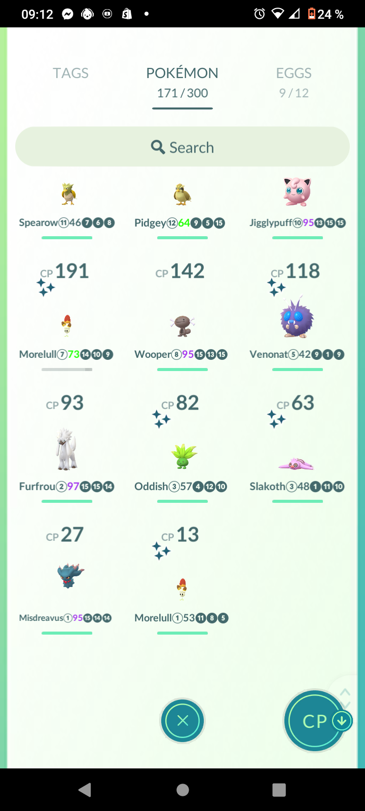 Account Lvl40- DIALGA✨ ROT,PALKIA SR, Zacian/Zamzenta SHINY ✨✨- Bag 350/300 Pokémons - & Legendary & more