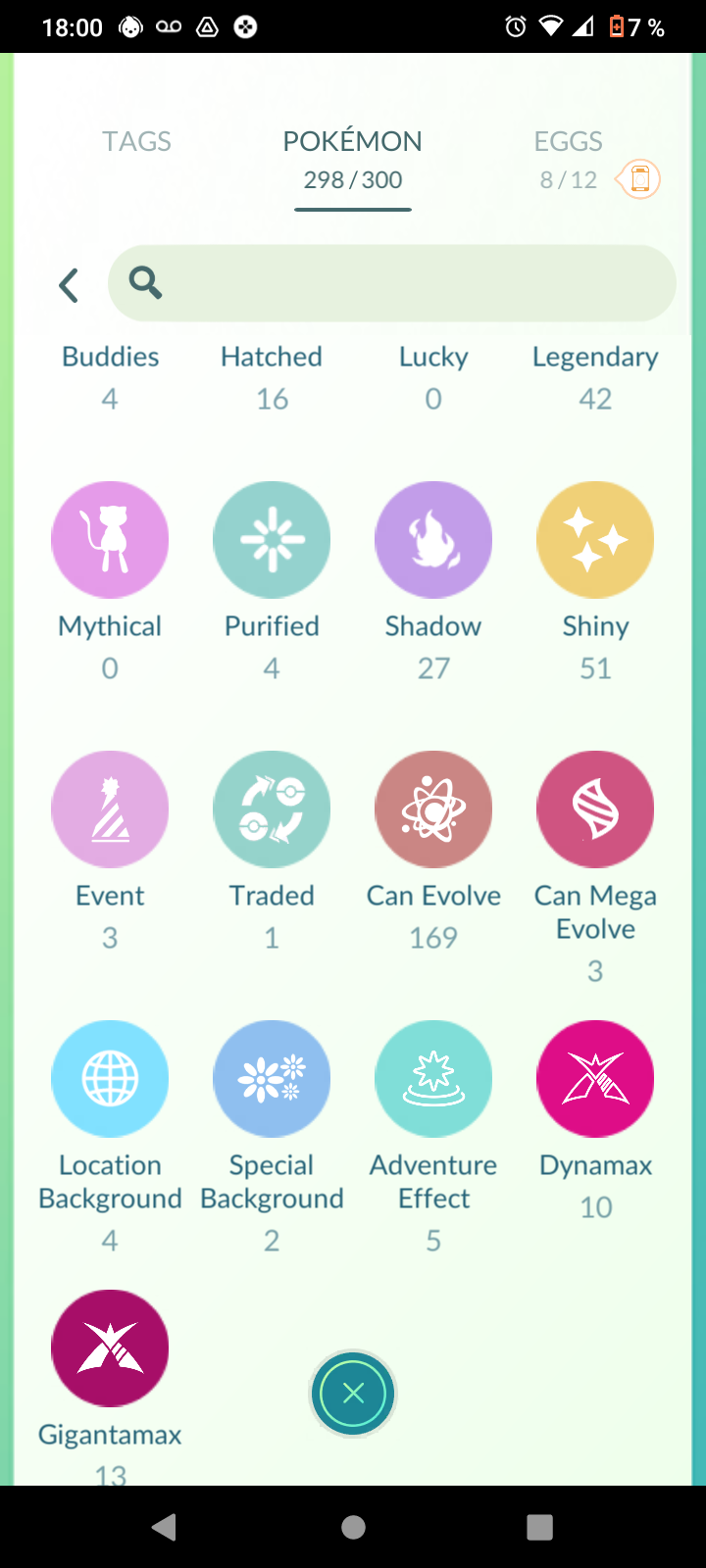 Account level 32- ETERNATUS + SHINY DIALGA ROT + SHINY PALKIA SR| 297 POKEMON | BAG 350| 42 Legendary| 1M STARDUST