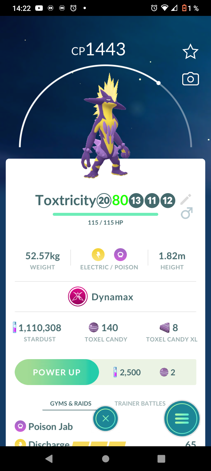 Account Level 32 - Eternatus | shiny Pikachu road trip London| DIALGA ROAR OF TIME/ PALKIA SPACIAL REND| 300 POKEMON| BAG 350| DMAX TOXITRICITY