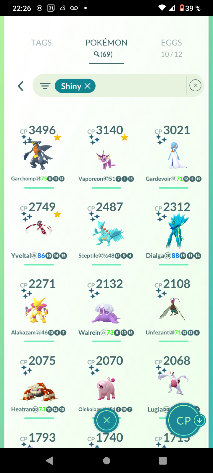 Account Lv42 - Eternatus + Gigamax + ROT( ROAR OF TIME)🔥🔥ITEM BAG 600 / 350 POKEMON